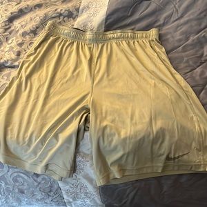 Gold shorts